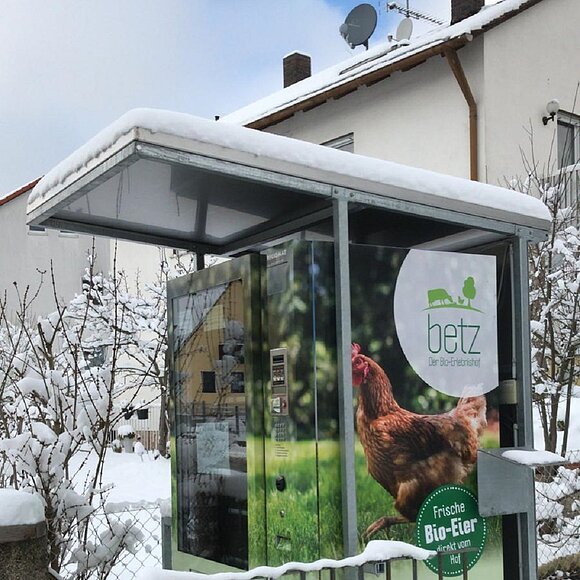 24-Stunden-Automat im Winter