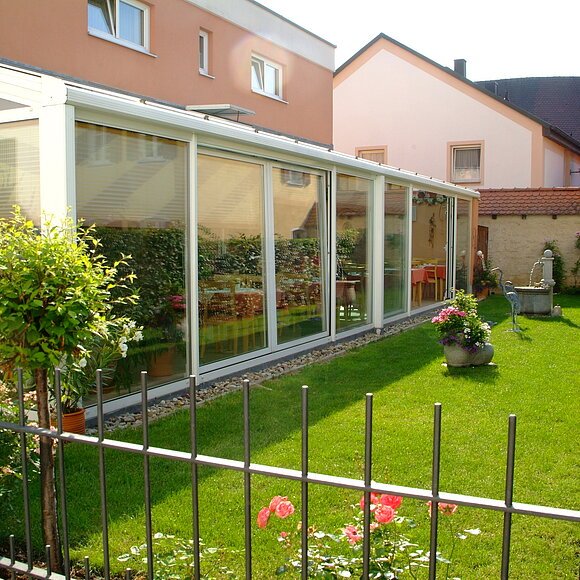 Wintergarten des Hotel garni Wagner