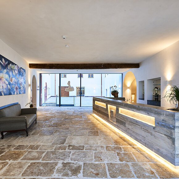 Post Berching Empfang