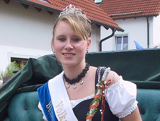 Volksfestkönigin 2006 Stephanie Kugler