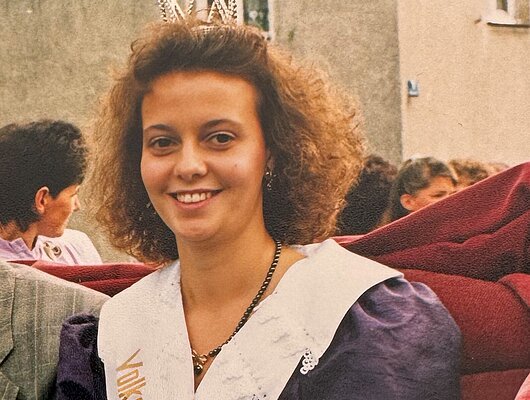 Volksfestkönigin 1990 Andrea Henning