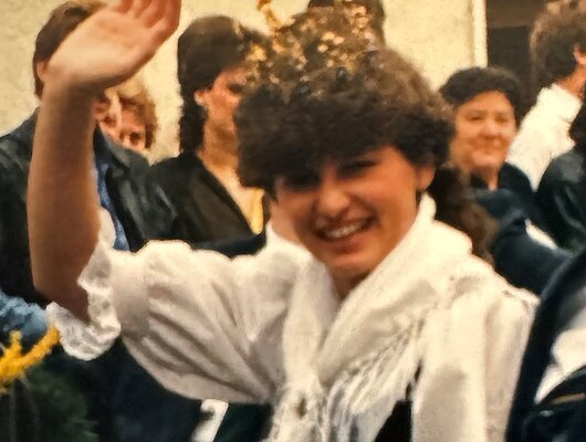 Volksfestkönigin 1985 Jutta Betz