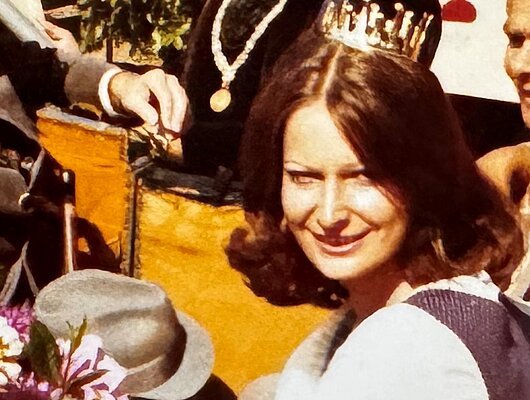 Volksfestkönigin 1973 Cora Süßmeier