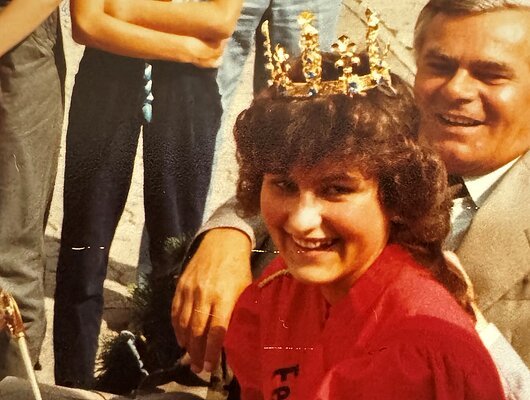 Volksfestkönigin 1984 Brigitte Hoh