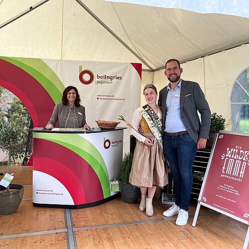 Zwiebelkönigin Ida bei den Gartentagen 2025 Zwiebelkönigin Ida bei den Gartentagen 2025