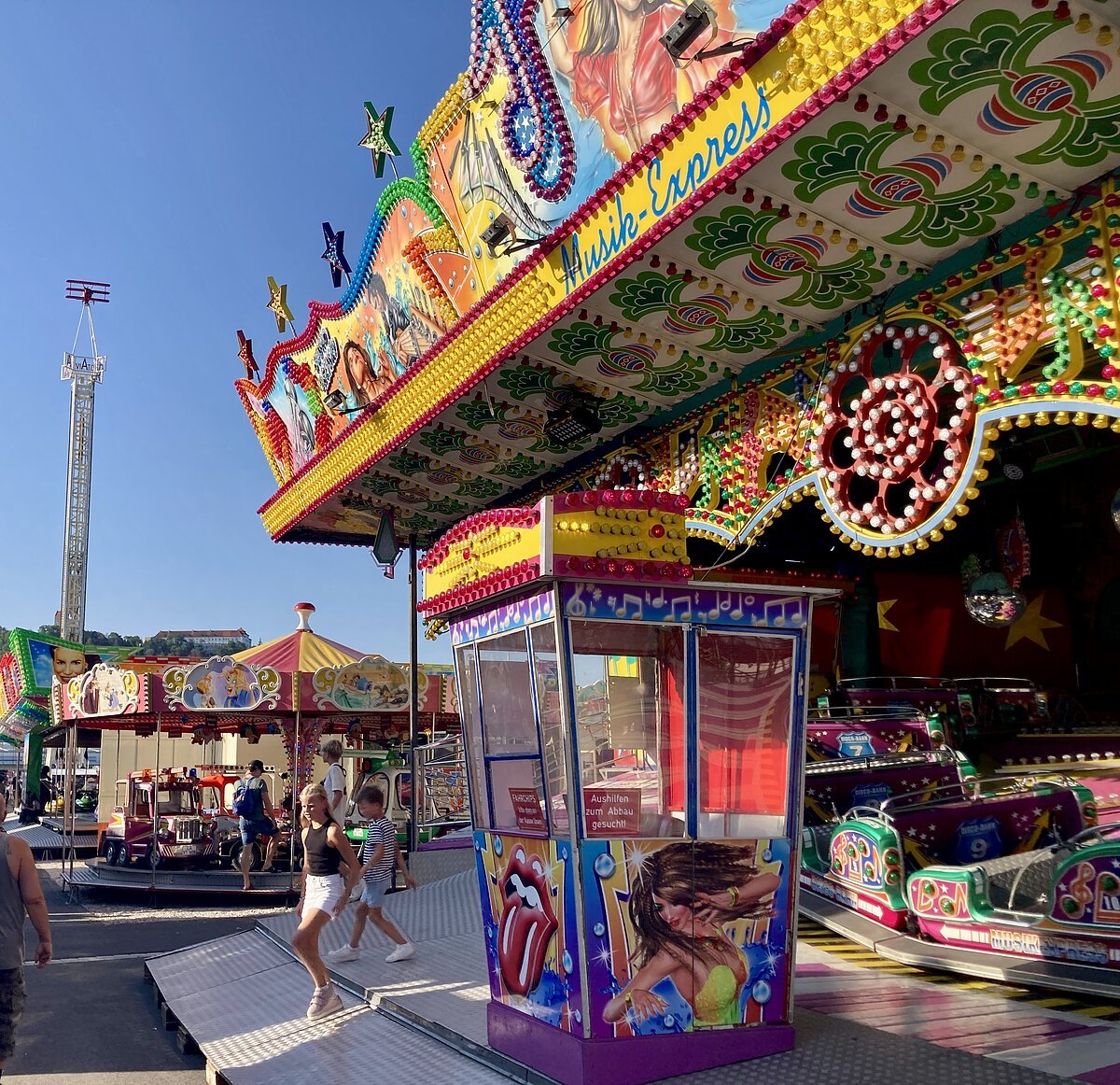 Volksfest 2024 neuer Festplatz