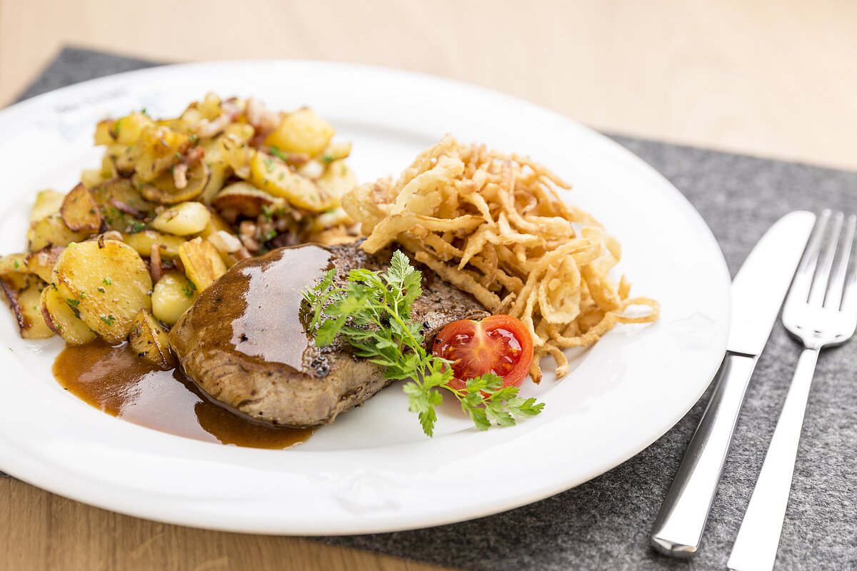 Zwiebelrostbraten